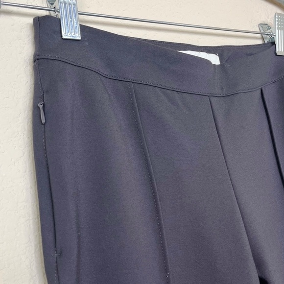 BLUFFWORKS Petaluma Ponte Pintuck Pants in Charcoal Grey - Picture 9 of 16